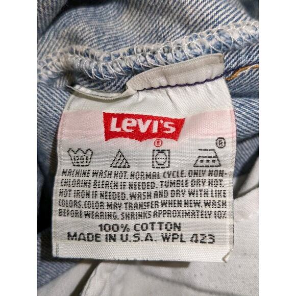 Vintage Levi’s 501 XX Jeans Whiskers Fade 42x36 USA 1994 #480 - Picture 8 of 10